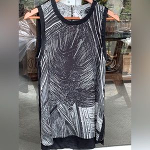 Mesmerizing Helmut Lang, silk top